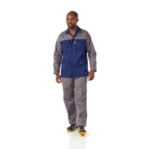 Dromex Navy Blue / Grey 65/35 Two-Tone Conti Pants