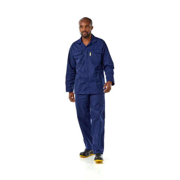 Dromex Navy Blue 65/35 SANS 434 Fit Jacket