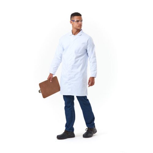 Dromex White HACCP Dust Coat