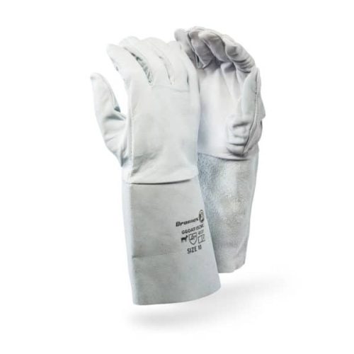6″ Chrome Leather DBL Palm Gloves