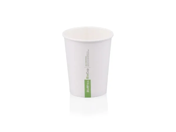 250ml Bio SW White Single Wall PLA N F CCP (RFQ) - 500 per Box
