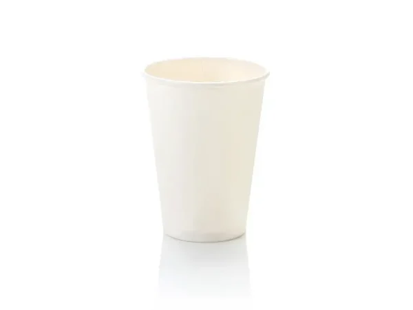 350ml White Single Wall Cup LDPE CCP (RFQ) - 1000 per Box
