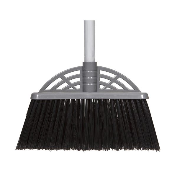 Plastic Whiska Broom With Powder Coated Metal Handle