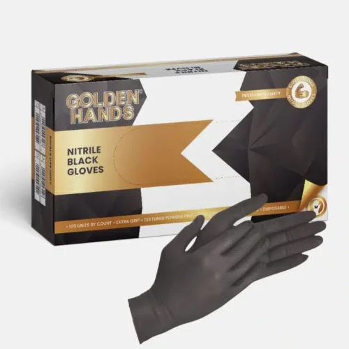 Black Nitrile Gloves (Box 100)