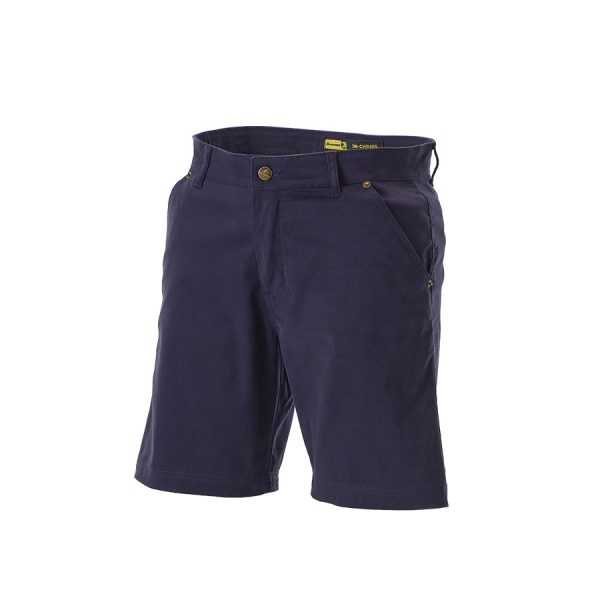 Dromex Black Stretch Chino Shorts