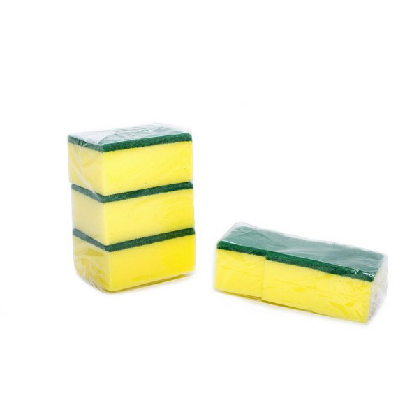 Sponge Scourers Assorted Colours - 4 pack